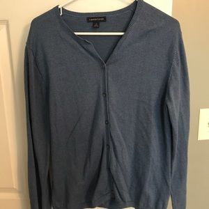 Lands End Blue Sweater